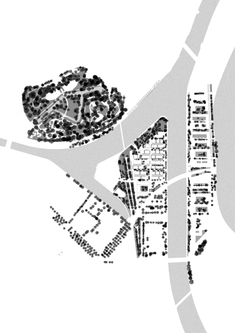 Une allée jardin